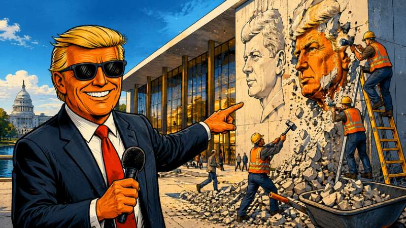 Grafik: Der große Namenskrieg ums Kennedy Center