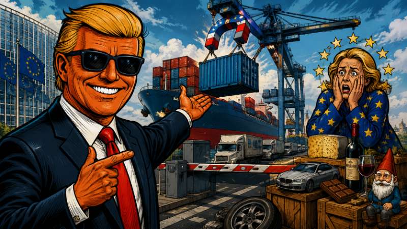 Grafik: Trumps großer Zoll-Zirkus