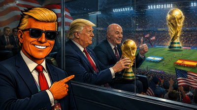 Donald Trump will die WM jedes Jahr – Gianni Infantino versteckt bereits den Pokal