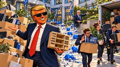 Ronald Tramp: AfD sucht Heimat für ihre Umzugskartons