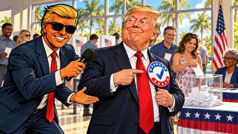 Grafik: Trump hat gewählt - Die anderen dürfen trotzdem auch
