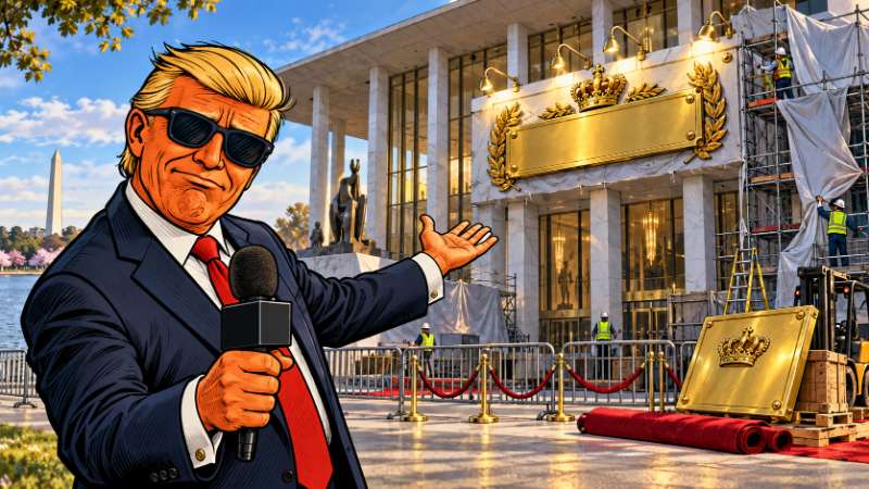 Grafik: Kennedy Center - Vorhang auf fürs Namensdrama