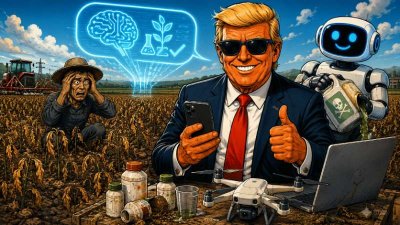 KI-Landwirtschaft: Erst stirbt das Unkraut, dann der Rest