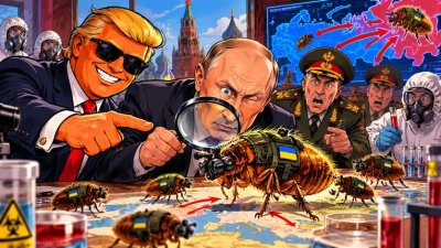 Pest im Labor? Moskau findet den Schuldigen: natürlich die Ukraine!