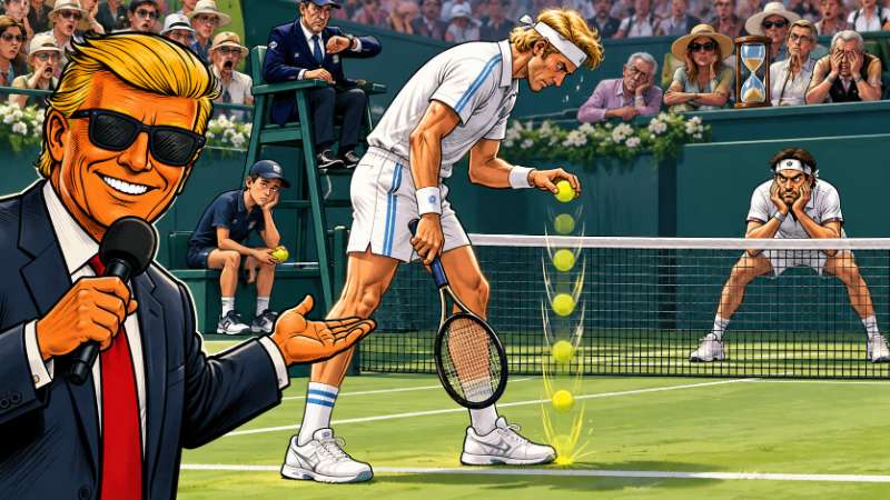 Grafik: Zverev prellt – und Shelton altert an der Grundlinie