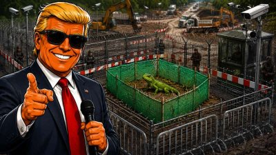 Deutschlands sicherster Zaun bewacht einen Zaun – die Eidechsen bleiben derweil geheimnisvoll verschwunden
