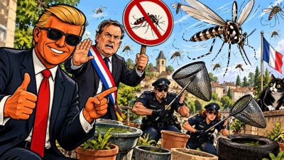 Frankreich erklärt den Mücken den Krieg: Tigermücke missachtet Flugverbot